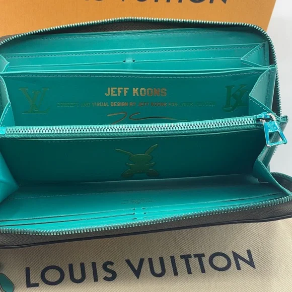 Louis Vuitton x Jeff Koons Masters Collection Manet Limited Edition Zippy Wallet - Picture 13 of 16